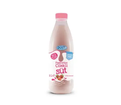 Çilekli Pastörize Süt