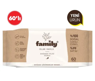 DOĞADA ÇÖZÜNEBİLEN ISLAK HAVLU