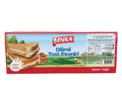 Yarım Yağlı Dilimli Tost Peyniri