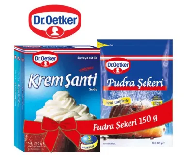 Krem Şanti 216 g &Pudra Şekeri 150 g