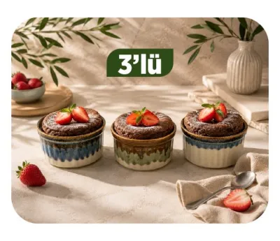 Porselen Sufle Kabı
