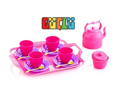 Oyuncak Tepsili Çay Seti