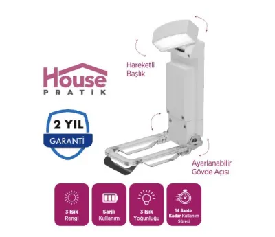 Kitap Okuma Işığı Şarjlı HP110