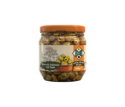 Baharat Çekirdeksiz Yeşil Zeytin