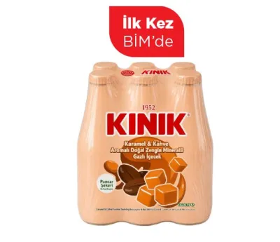 Kahve Karamel Aromalı  Maden Suyu