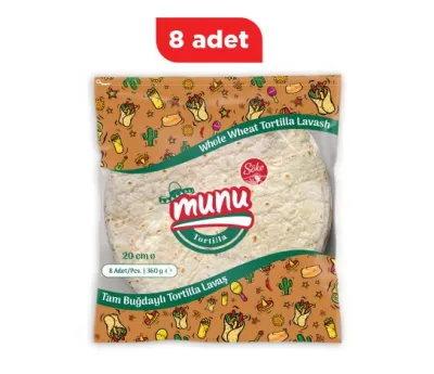Tam Buğdaylı Tortilla Lavaş