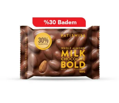 Bütün Bademli Tablet Çikolata