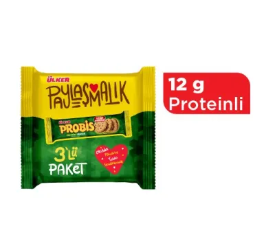 Kakaolu ve Muzlu Kremalı Proteinli Bisküvi
