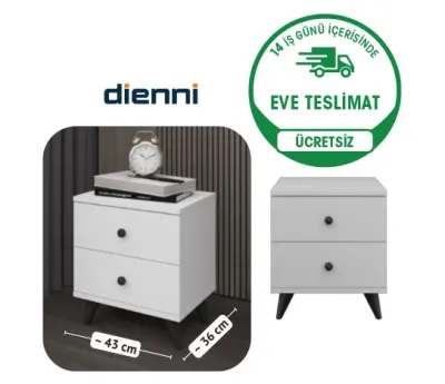 İKİ ÇEKMECELİ  KOMODİN
