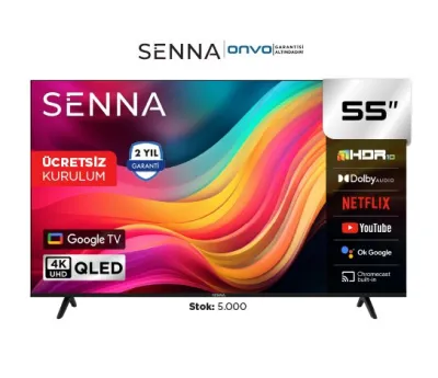 55 İnç Frameless Ultra HD Qled Google TV 55UQ9500F