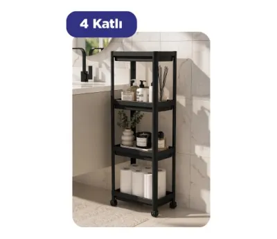4 KATLI TEKERLEKLİ ORGANİZER
