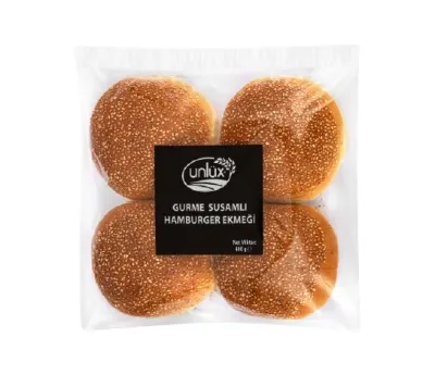 Gurme Susamlı Hamburger Ekmeği