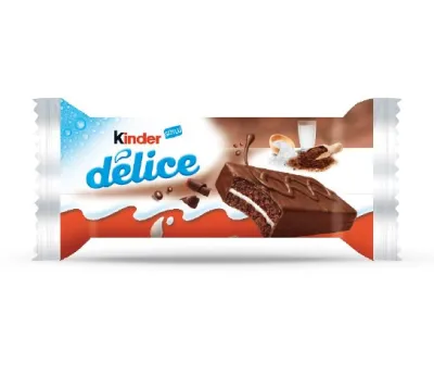 Süt Dolgulu Çikolata Kaplamalı Kek