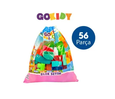 Blok Oyuncak Neon ve Pastel Renkler