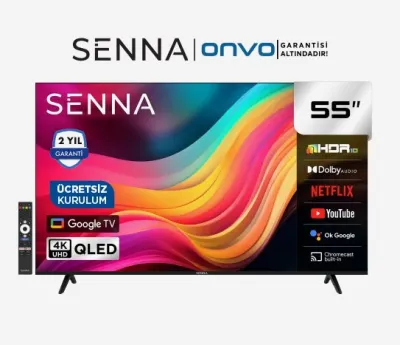 55 İnç Ultra HD QLED Google TV 55SQ90F3UA
