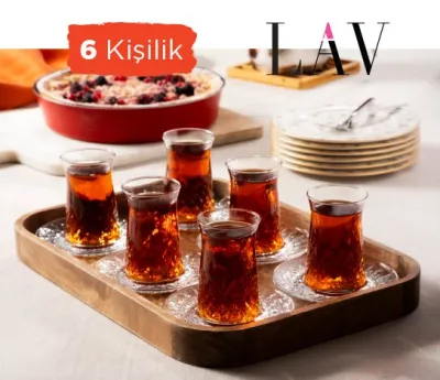 12 Parça Odin Çay Seti ~ 170 cc