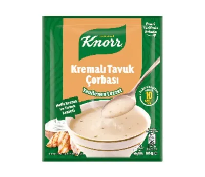 Kremalı Tavuk  Çorbası