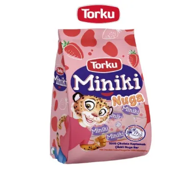 Çilekli Mini  Nuga Bar  Miniki