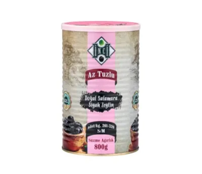 Az Tuzlu Siyah Zeytin 261-320 adet/kg