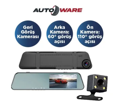 Araç İçi Kameralı  Dikiz Aynası