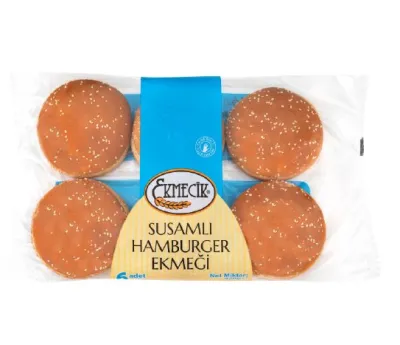 Susamlı Hamburger Ekmeği
