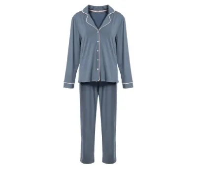Düğmeli  Pijama Takımı  Kadın