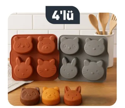 Silikon Muffin Kalıbı