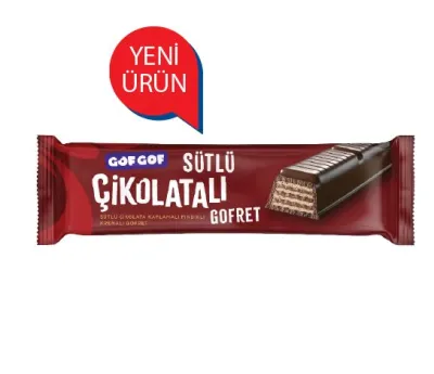 FINDIK KREMALI ÇİKOLATA KAPLI GOFRET