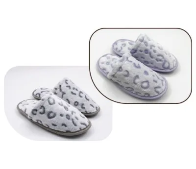 Leopar Desenli Terlik