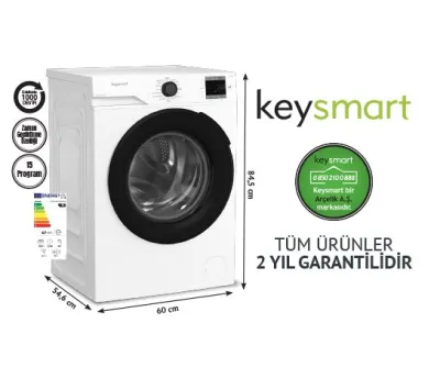 8 KG ÇAMAŞIR MAKİNESİ KEY 810 CM