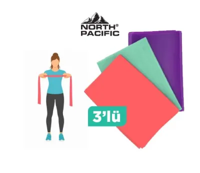 YOGA/PİLATES GERGİ BANDI 3'LÜ