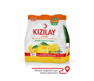 Limon Aromalı C Vitaminli Maden Suyu