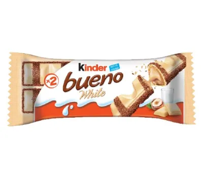 Fındık Kremalı Beyaz Çikolatalı Gofret
