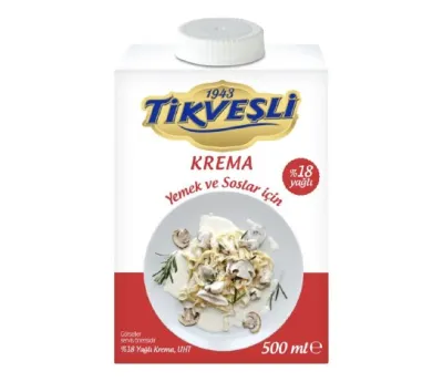 %18 Yağlı Krema
