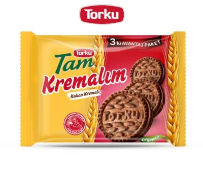 Kakao Kremalı  Bisküvi Tam Kremalım