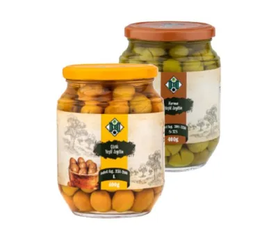 Yeşil Zeytin  Çeşitleri