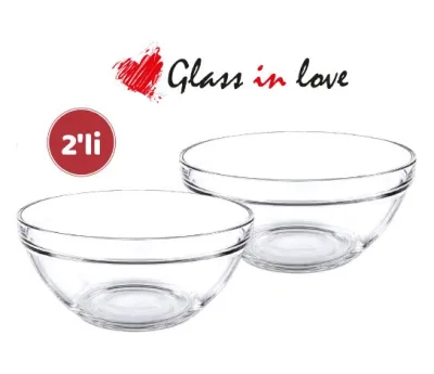 Cam Kase Seti ~900 + 1300 ml   ~17+19 cm