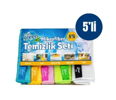Mikrofiber Temizlik Bezi Seti