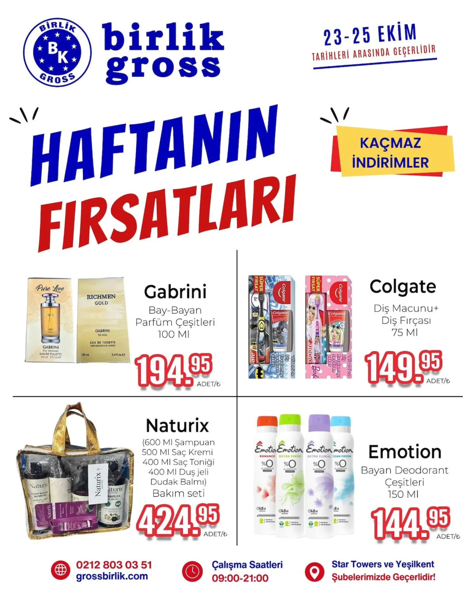 Birlik Gross broşürü sayfa 13