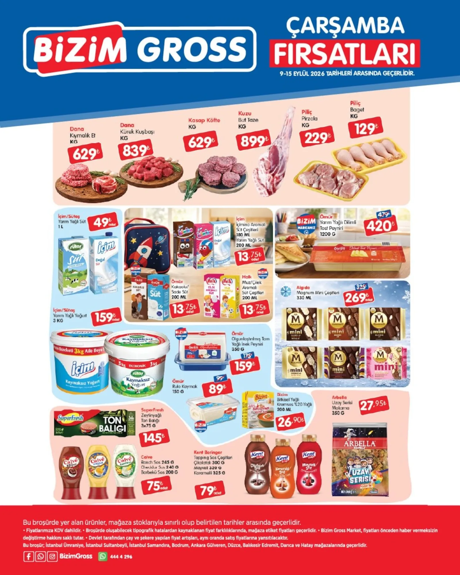 Bizim Gross broşürü sayfa 1