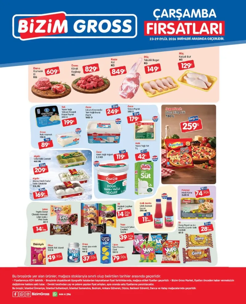 Bizim Gross broşürü sayfa 1