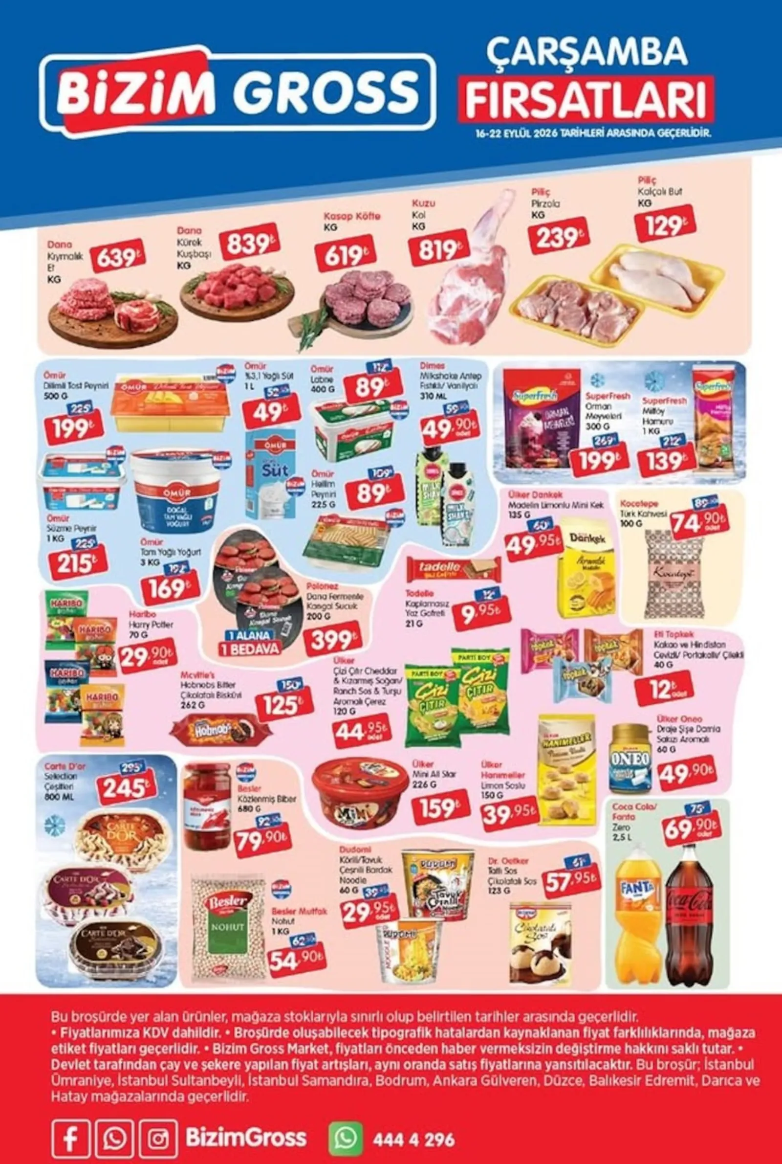 Bizim Gross broşürü sayfa 1