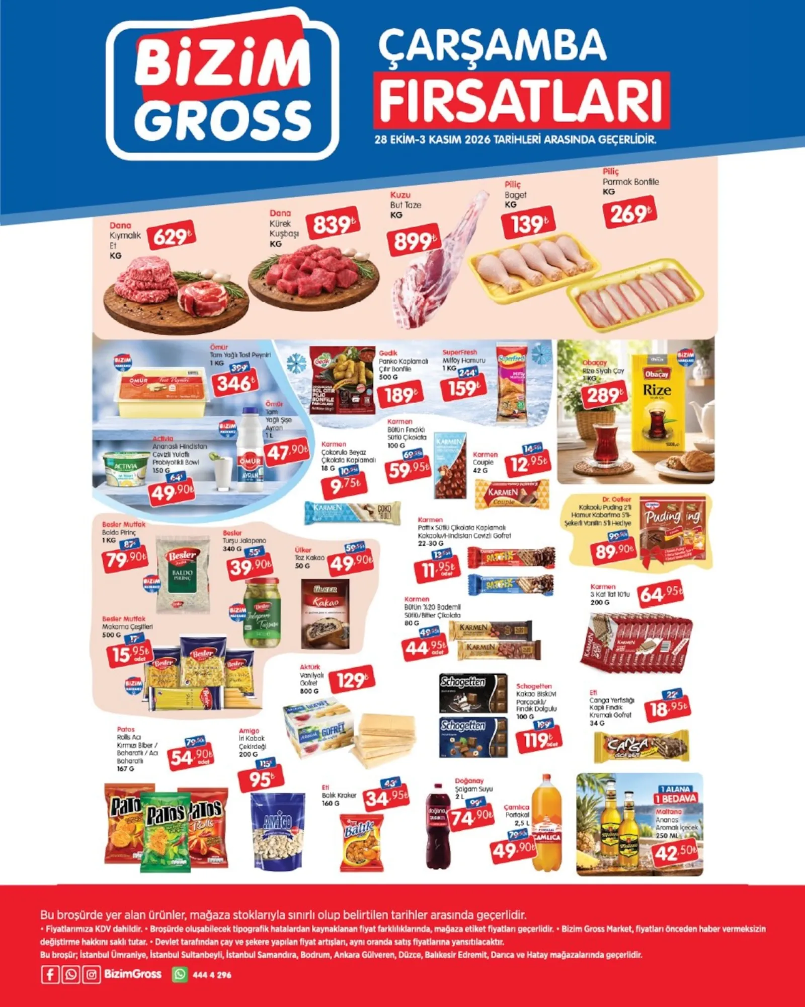 Bizim Gross broşürü sayfa 1