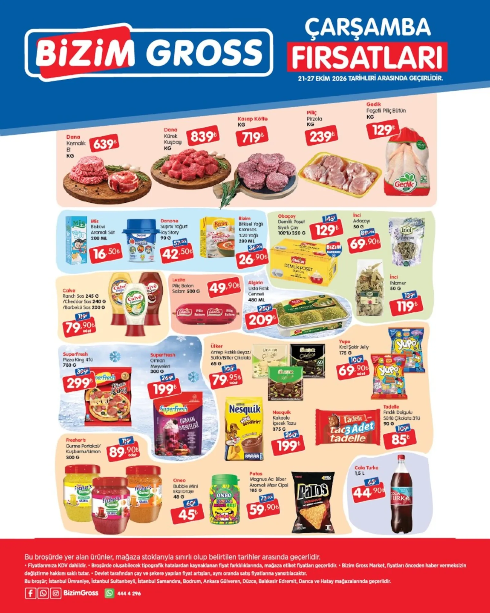 Bizim Gross broşürü sayfa 1