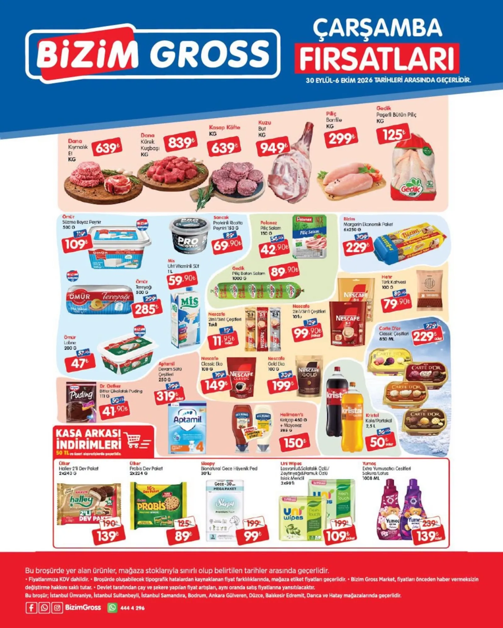 Bizim Gross broşürü sayfa 1