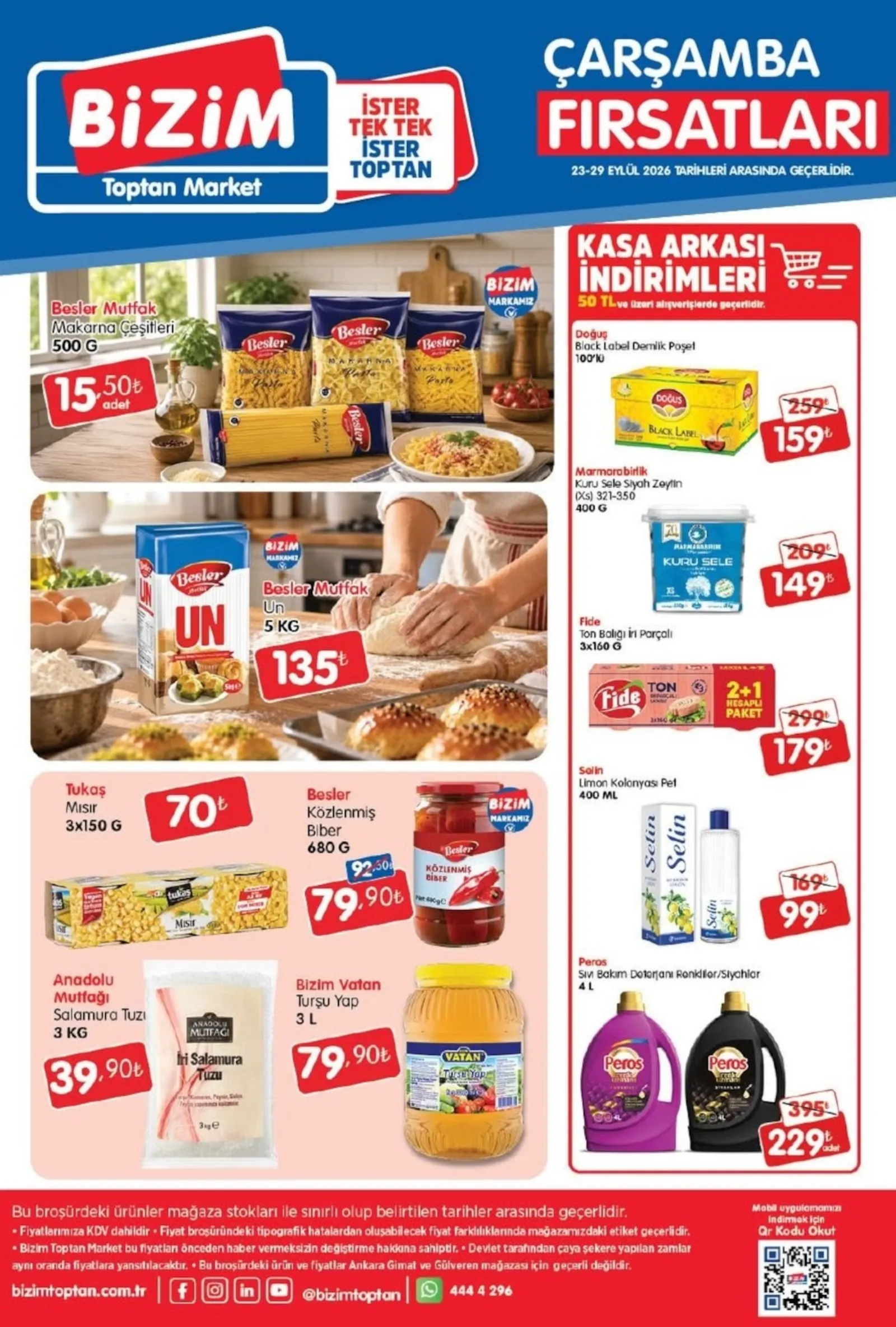 Bizim Toptan broşürü sayfa 1
