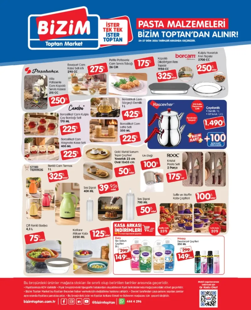 Bizim Toptan broşürü sayfa 1