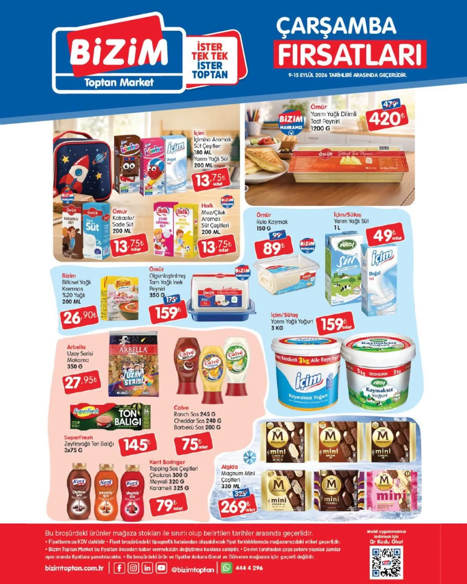 Bizim Toptan broşürü