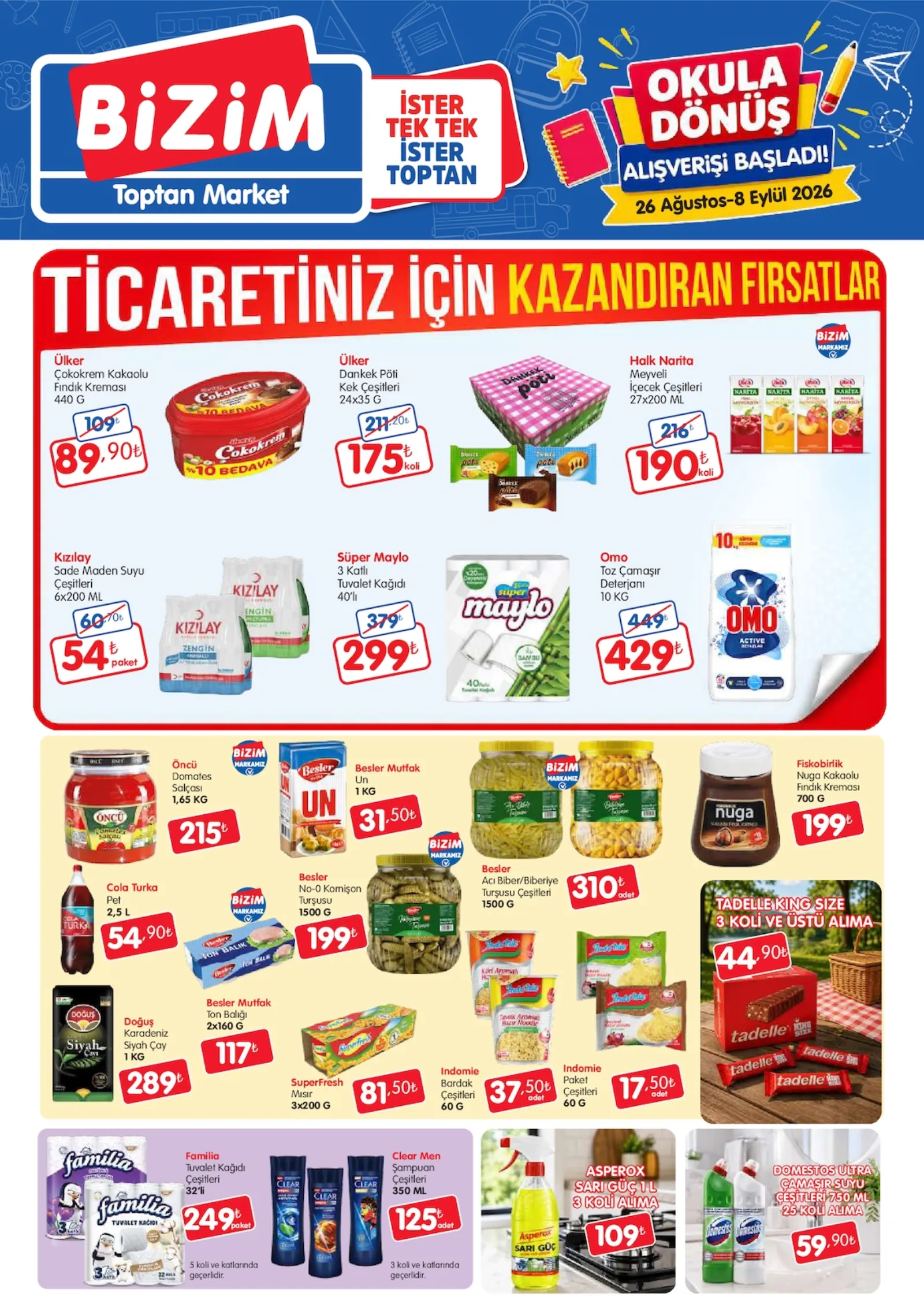 Bizim Toptan broşürü