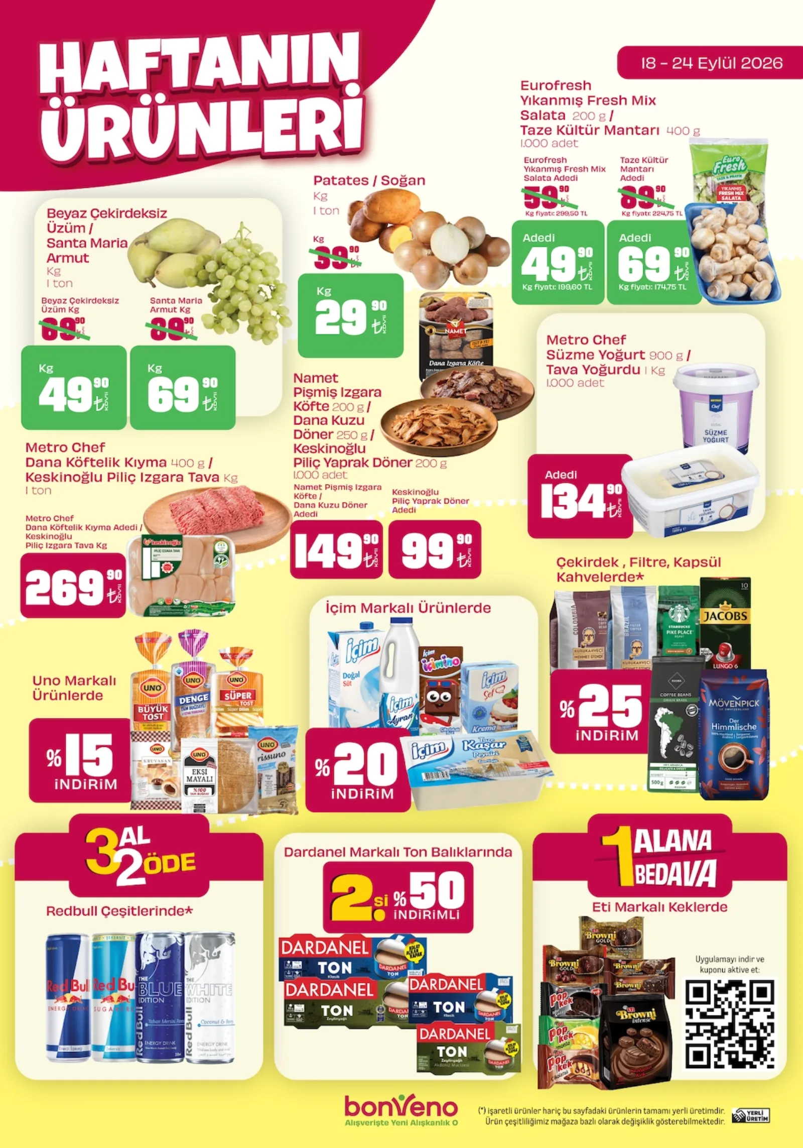 Bonveno broşürü sayfa 1